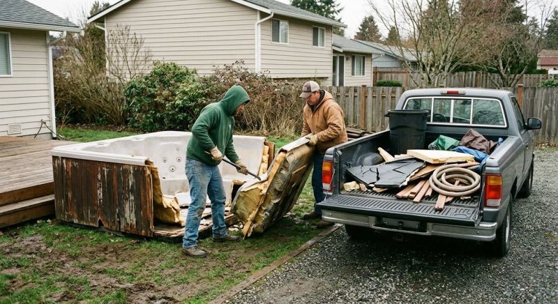 Hot Tub Removal in Roseville, CA