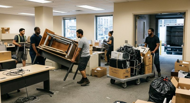 Office Furniture Removal in Auburn, CA