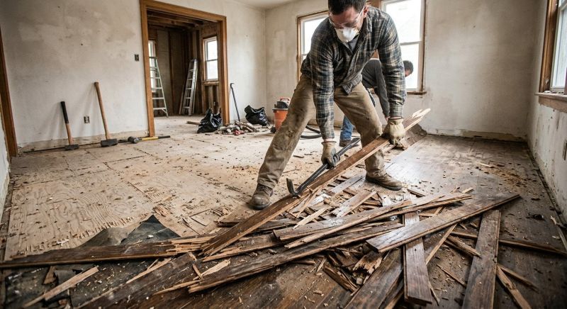 Subfloor Demolition in Sacramento, CA