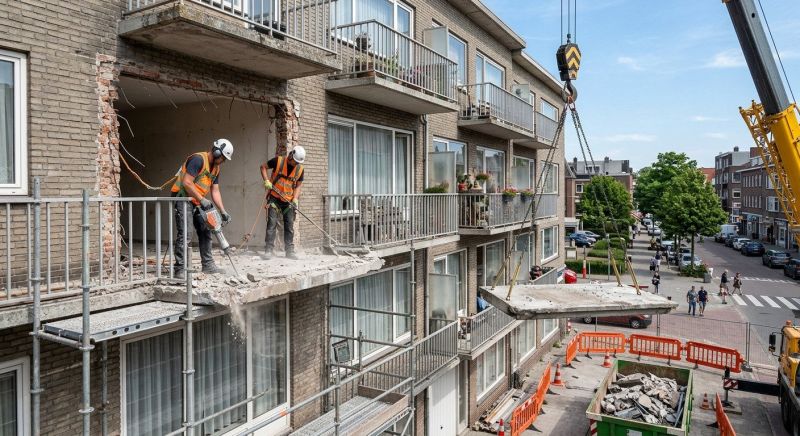 Terrace Demolition in Sacramento, CA