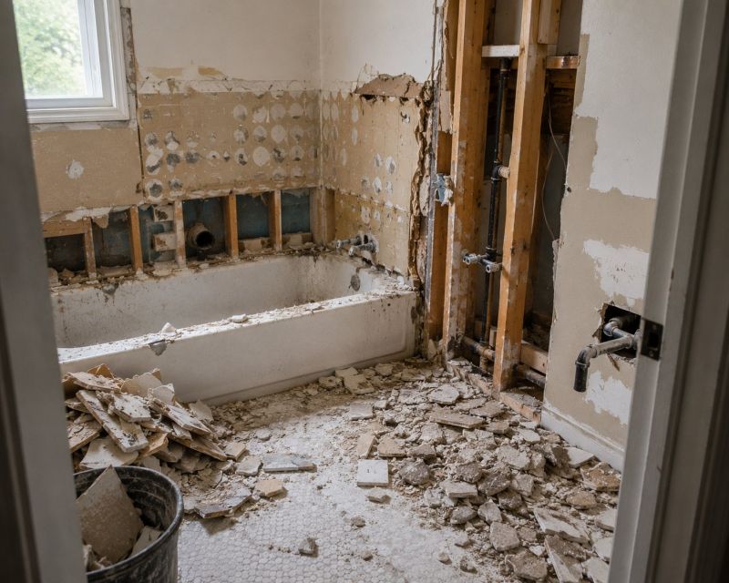 Bathtub Demolition in Bergen County, NJ