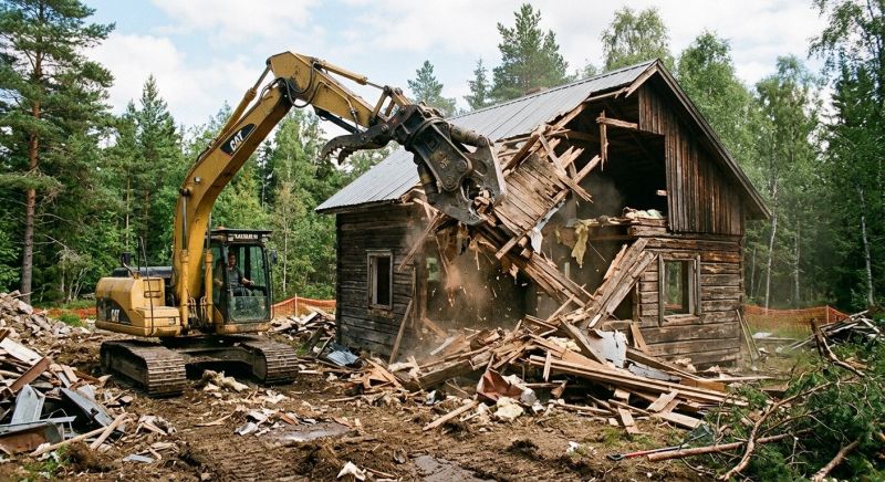 Cabin Demolition in Cypress, TX