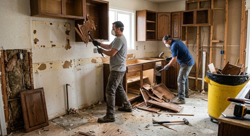 Cabinet Demolition in Frederick, MD
