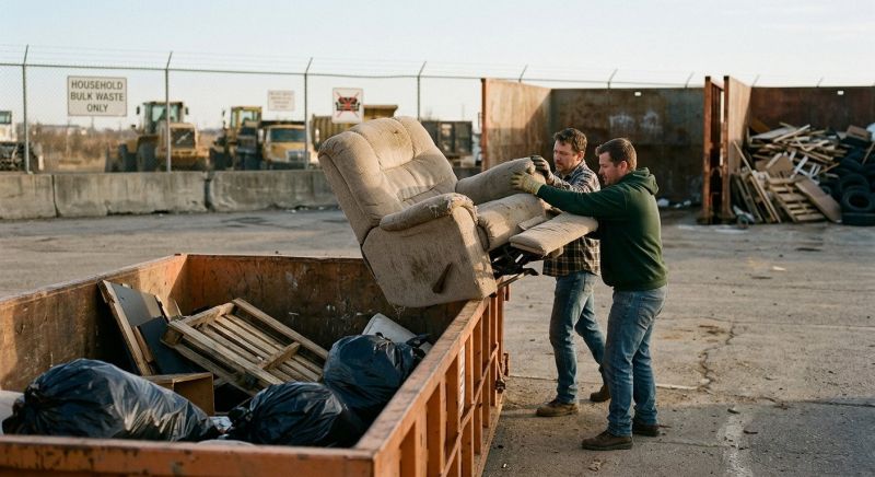 Couch Disposal in Auburn, CA