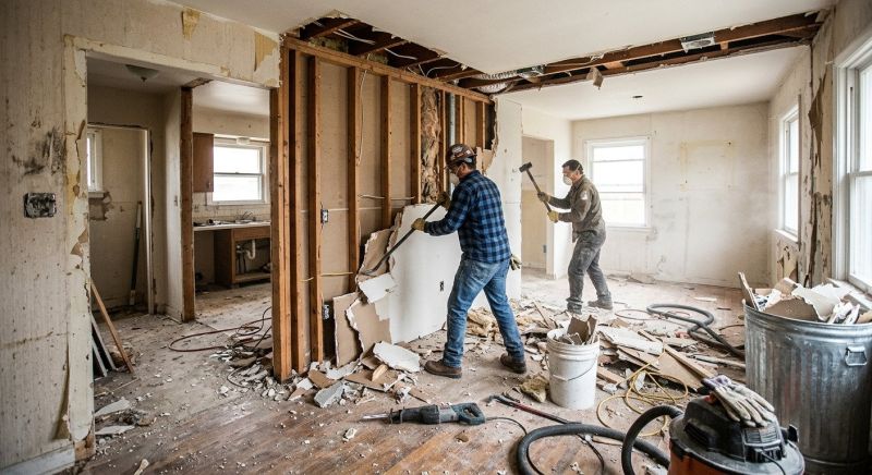 Drywall Removal in Frederick, MD