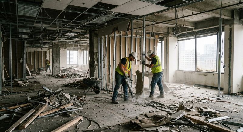 Factory Demolition in Katy, TX