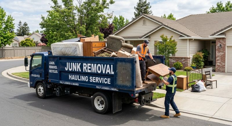 Garage Junk Hauling in Charlotte, NC