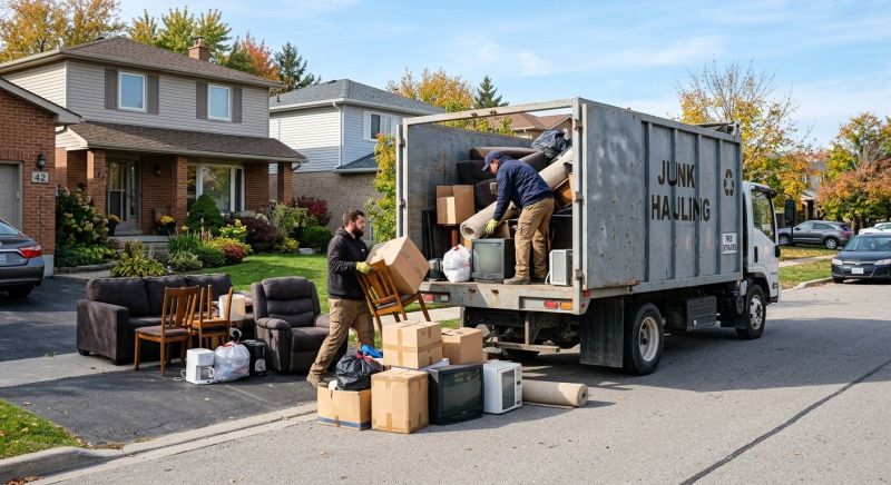 Garage Junk Hauling in Sacramento, CA