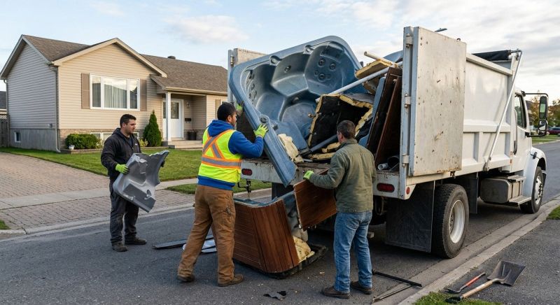 Hot Tub Disposal in Charlotte, NC