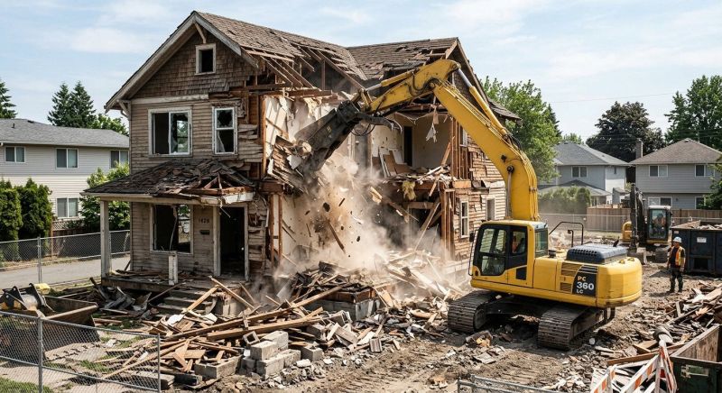 House Demolition Service in Bergen County, NJ