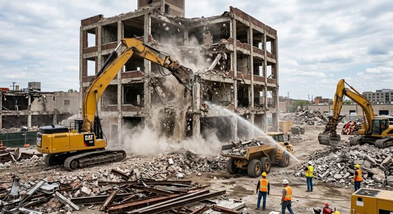 House Demolition Service in Roseville, CA