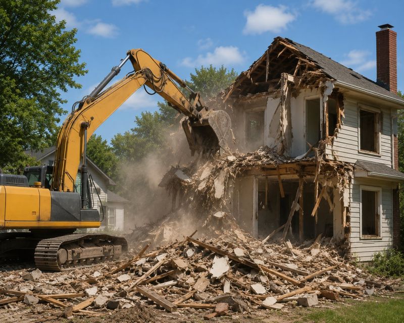 House Wrecking in Houston, TX