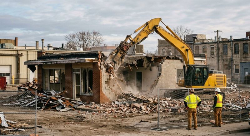Industrial Demolition in Bergen County, NJ
