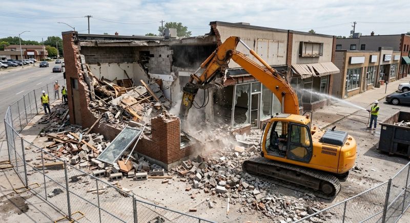 Industrial Demolition in Houston, TX