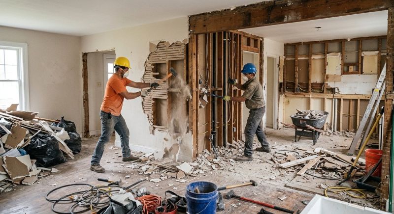 Interior Renovation Demolition in Bergen County, NJ