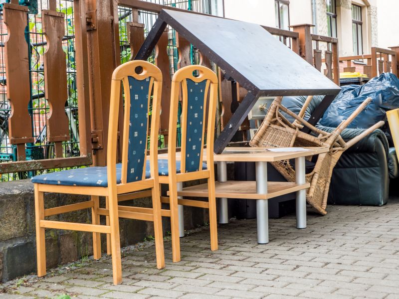 Old Furniture Disposal in Roseville, CA