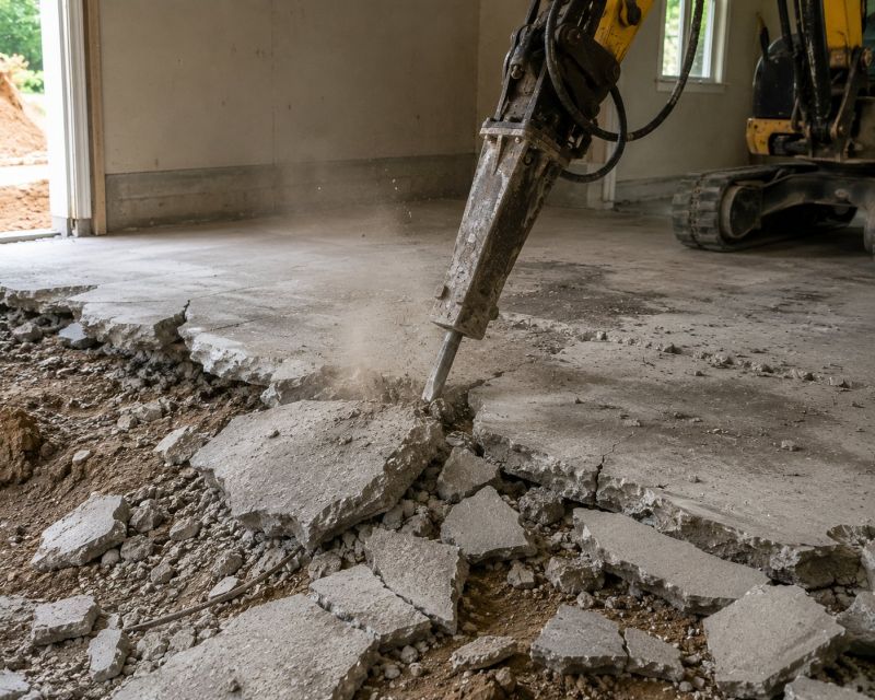 Pavement Demolition in Sacramento, CA