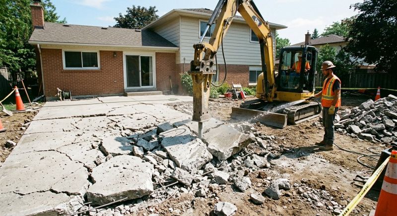 Pavement Demolition in Bergen County, NJ