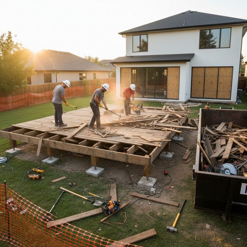 Pool Deck Demolition in Sacramento, CA