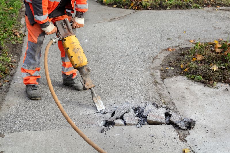 Sidewalk Demolition in Bergen County, NJ