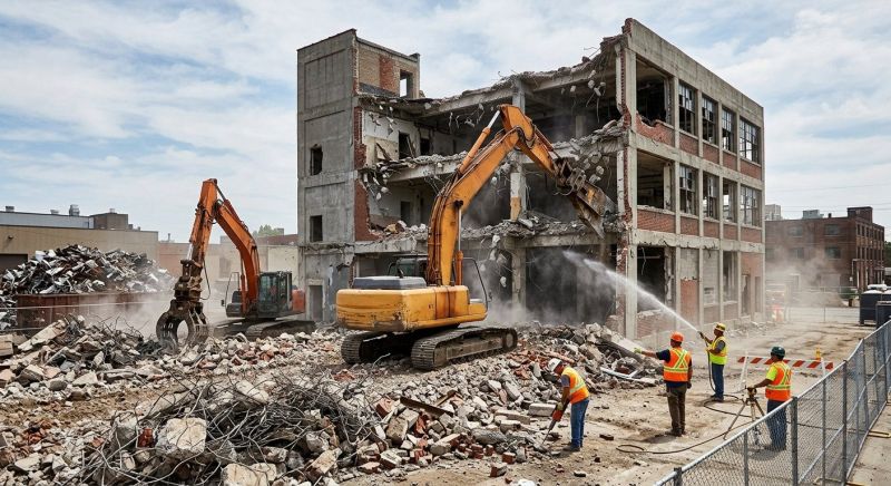 Site Demolition Service in Katy, TX