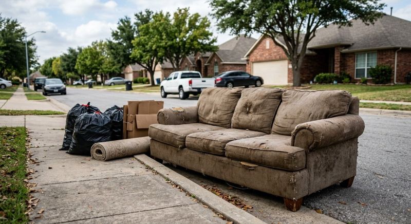 Sofa Disposal in Roseville, CA