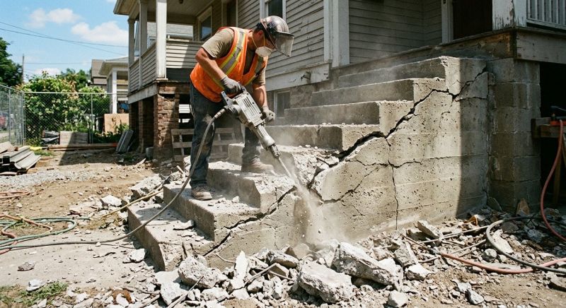 Stone Demolition in Sacramento, CA