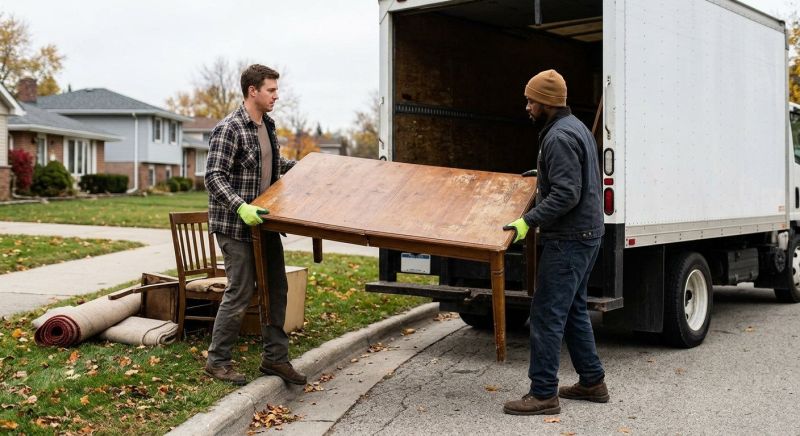 Table Disposal in Roseville, CA