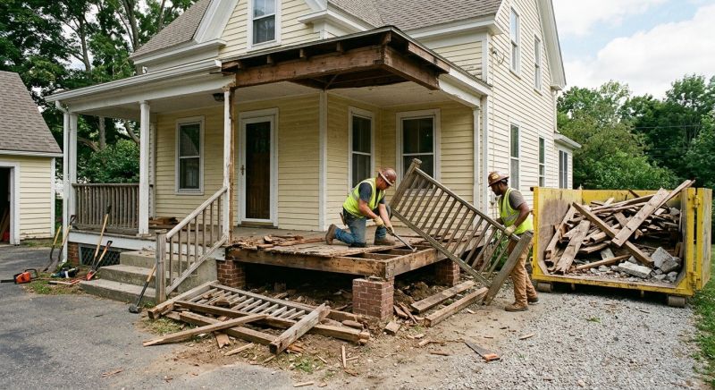 Terrace Demolition in Sacramento, CA