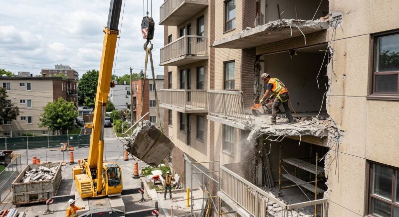 Walkway Demolition in Bergen County, NJ